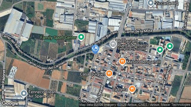 Ubicación de la subastas Subasta de vivienda en BENIPARRELL