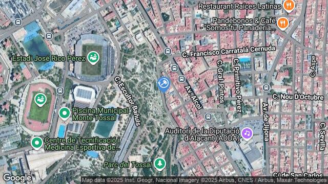 Ubicación de la subastas Subasta de garaje en ALACANT/ALICANTE