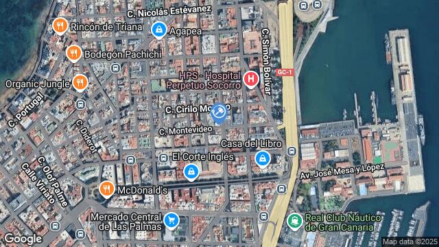 Ubicación de la subastas Subasta de cl montevideo ( palmas de gran canaria, l) en PALMAS DE GRAN CANARIA, L