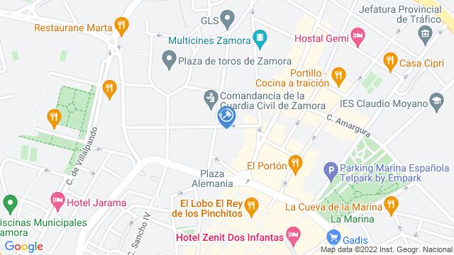 Ubicación de la subastas Subasta de local comercial en ZAMORA