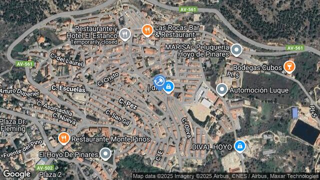 Ubicación de la subastas Subasta de garaje en EL HOYO DE PINARES