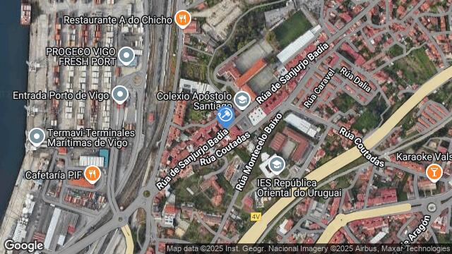 Ubicación de la subastas Subasta de vivienda en Vigo