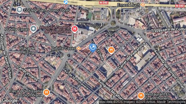 Ubicación de la subastas Subasta de local comercial en L'Hospitalet de Llobregat