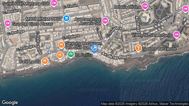 Ubicación de la subastas Subasta de av de las playas ( tÍas) en TÍAS