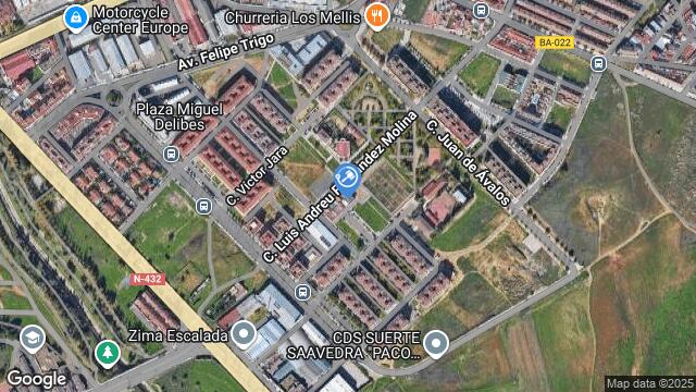 Ubicación de la subastas Subasta de local comercial en Badajoz