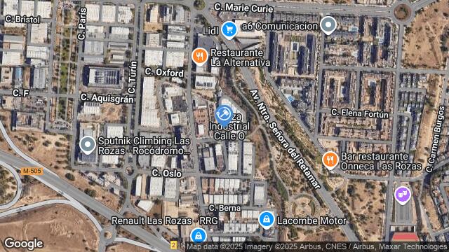 Ubicación de la subastas Subasta de nave industrial en Las Rozas de Madrid