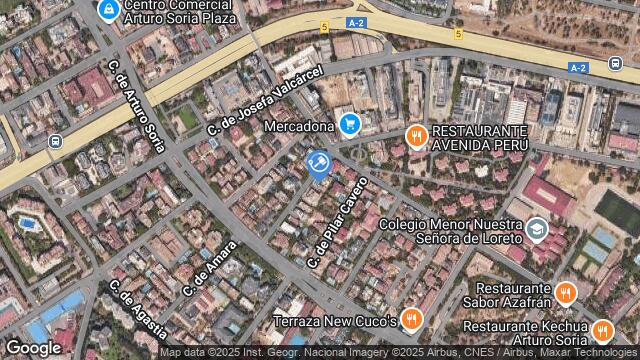Ubicación de la subastas Subasta de garaje en MADRID