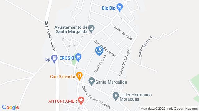 Ubicación de la subastas Subasta de vivienda en SANTA MARGARITA