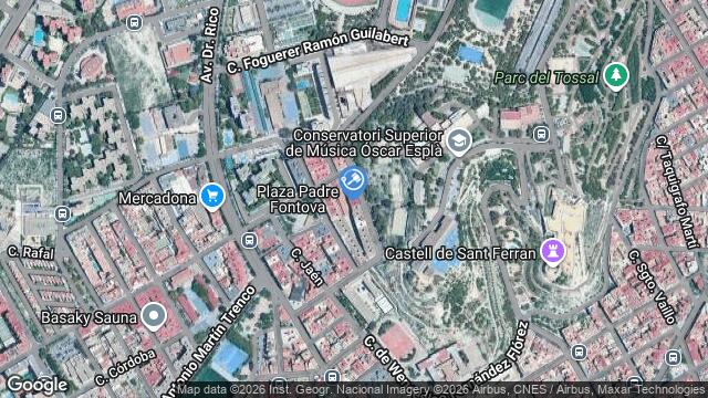 Ubicación de la subastas Subasta de vivienda en ALICANTE
