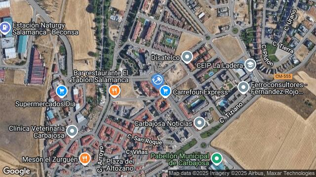 Ubicación de la subastas Subasta de cl gil de ontañon ( carbajosa de la sagrada) en CARBAJOSA DE LA SAGRADA