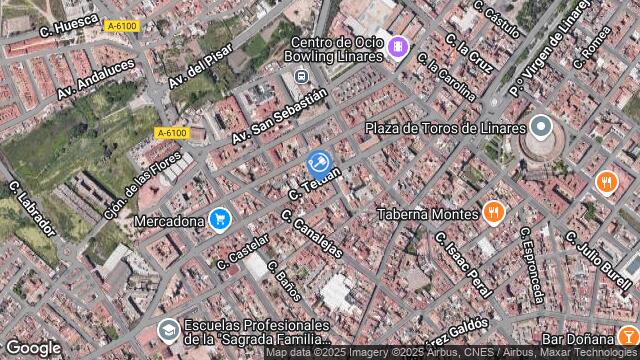 Ubicación de la subastas Subasta de vivienda en LINARES