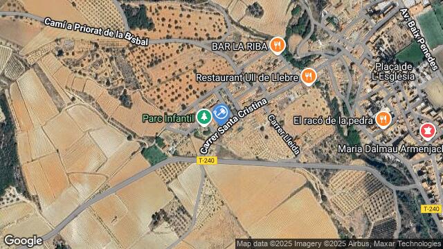 Ubicación de la subastas Subasta de vivienda en La Bisbal del Penedès