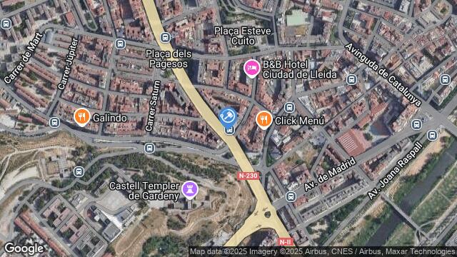 Ubicación de la subastas Subasta de cl segundo paseo de ronda, ( lleida) en LLEIDA