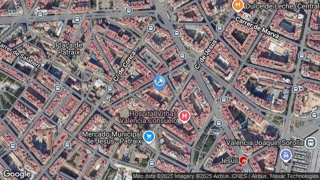 Ubicación de la subastas Subasta de cl jesus ( valÈncia) en VALÈNCIA