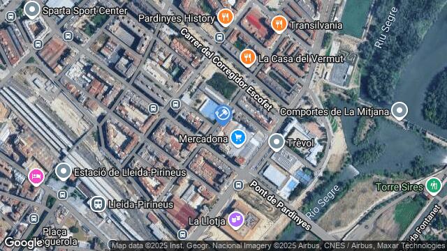 Ubicación de la subastas Subasta de garaje en LLEIDA