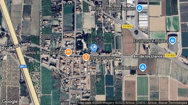 Ubicación de la subastas Subasta de vivienda en ROJALES