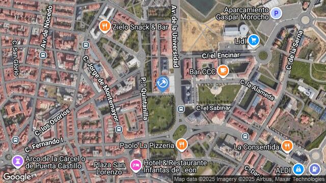 Ubicación de la subastas Subasta de garaje en LEON