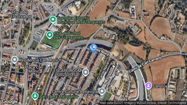 Ubicación de la subastas Subasta de vivienda en Les Franqueses del Valles