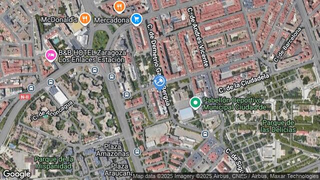 Ubicación de la subastas Subasta de cl demetrio galan bergua ( zaragoza) en ZARAGOZA