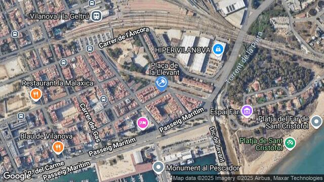 Ubicación de la subastas Subasta de vivienda en VILANOVA I LA GELTRÚ