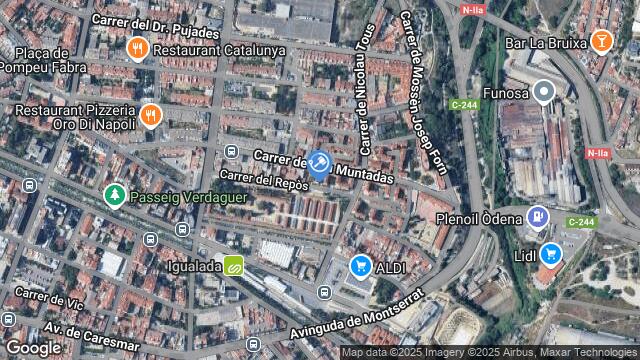 Ubicación de la subastas Subasta de vivienda en Igualada