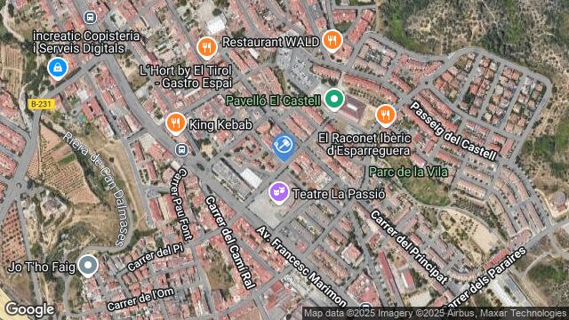 Ubicación de la subastas Subasta de vivienda en Esparreguera