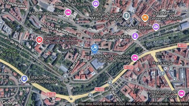 Ubicación de la subastas Subasta de vivienda en BURGOS
