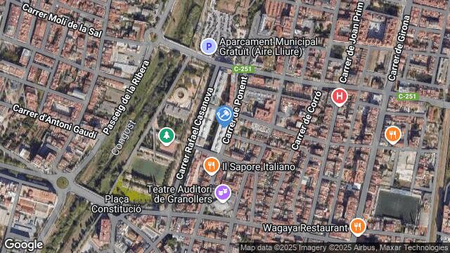 Ubicación de la subastas Subasta de vivienda en Granollers