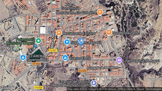 Ubicación de la subastas Subasta de finca rústica en AGOST