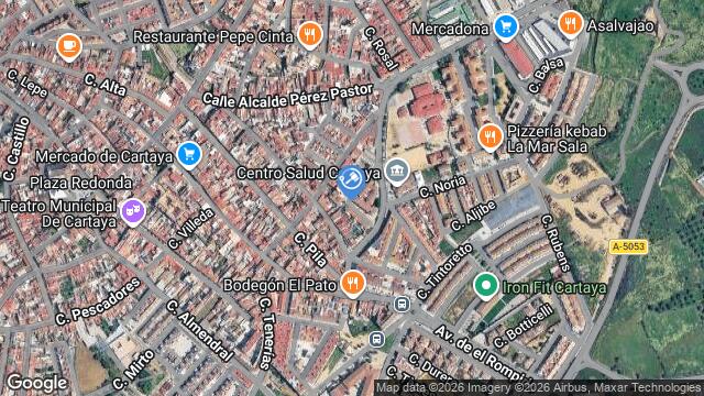 Ubicación de la subastas Subasta de nave industrial en CARTAYA
