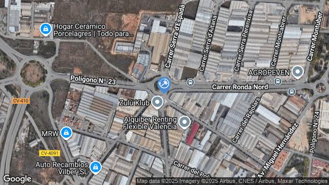 Ubicación de la subastas Subasta de finca rústica en ALDAIA