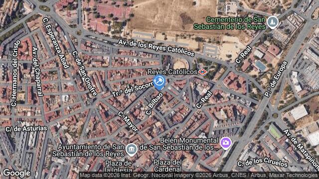 Ubicación de la subastas Subasta de vivienda en SAN SEBASTIAN DE LOS REYES