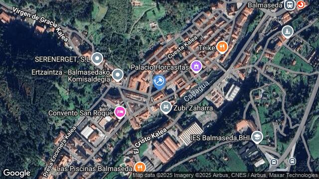 Ubicación de la subastas Subasta de solar en BALMASEDA