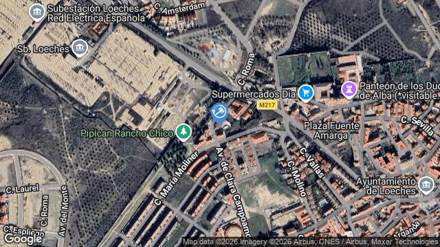 Ubicación de la subastas Subasta de garaje en LOECHES