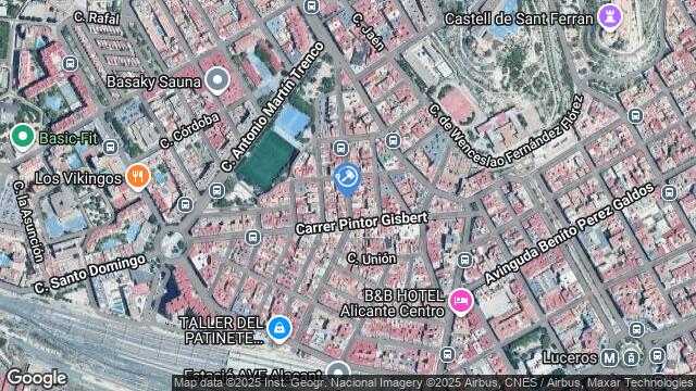 Ubicación de la subastas Subasta de finca rústica en ALICANTE