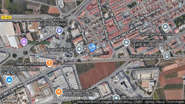 Ubicación de la subastas Subasta de vivienda en XIRIVELLA