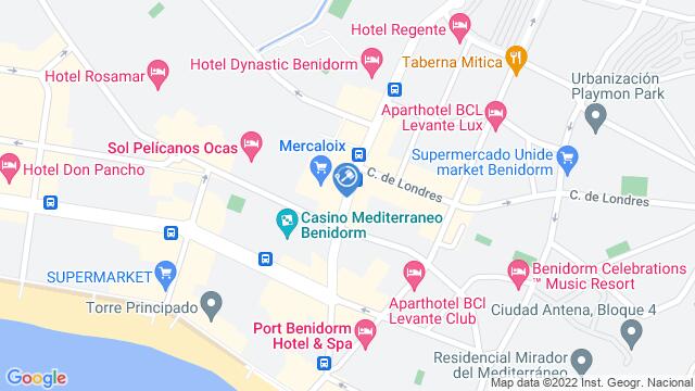 Ubicación de la subastas Subasta de vivienda en BENIDORM