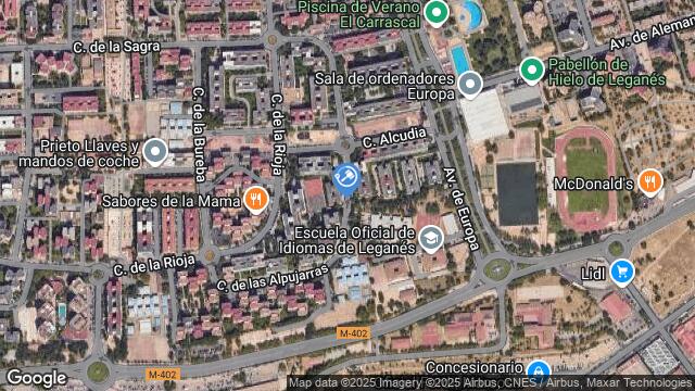 Ubicación de la subastas Subasta de vivienda en LEGANES