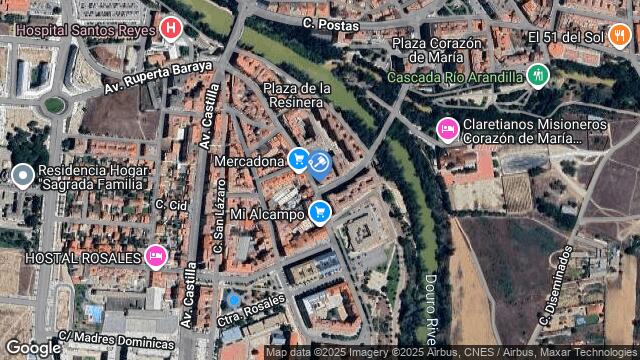Ubicación de la subastas Subasta de garaje en ARANDA DE DUERO