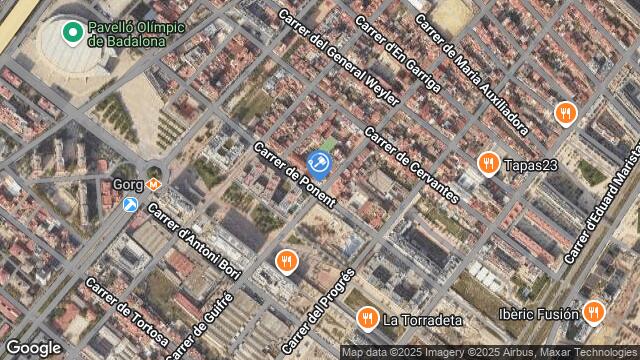 Ubicación de la subastas Subasta de local comercial en Badalona
