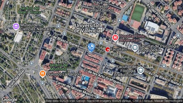 Ubicación de la subastas Subasta de pl plaza de mestalla ( valÈncia) en VALÈNCIA