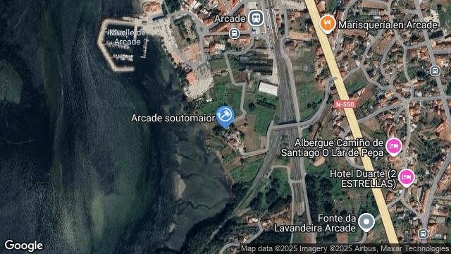 Ubicación de la subastas Subasta de garaje en Arcade-Redondela