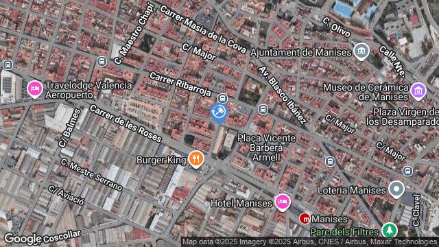 Ubicación de la subastas Subasta de vivienda en MANISES