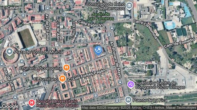 Ubicación de la subastas Subasta de vivienda en Murcia
