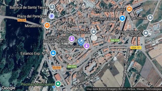Ubicación de la subastas Subasta de vivienda en ALBA DE TORMES