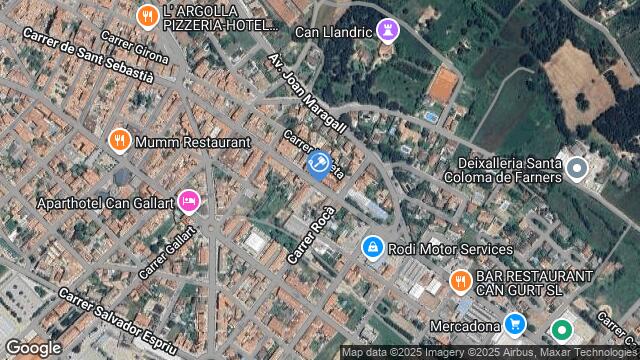 Ubicación de la subastas Subasta de garaje en Santa Coloma de Farners