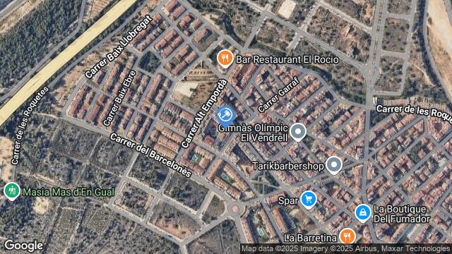 Ubicación de la subastas Subasta de vivienda en EL VENDRELL