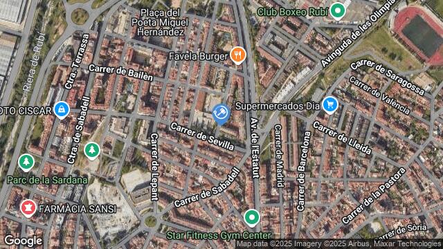 Ubicación de la subastas Subasta de garaje en RUBÍ