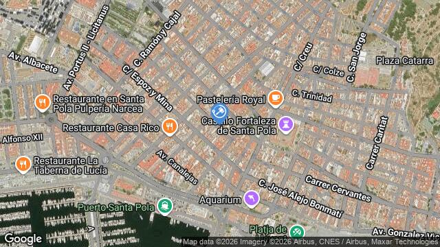 Ubicación de la subastas Subasta de cl san jose ( santa pola) en SANTA POLA