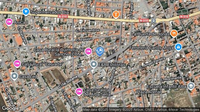 Ubicación de la subastas Subasta de finca rústica en ARGAMASILLA DE ALBA